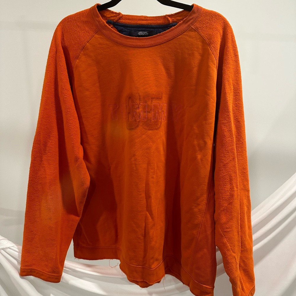 VINTAGE Tommy h. Jumper orange